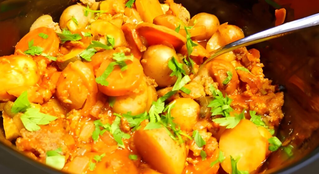 Poor Man’s Stew uit de SlowCooker