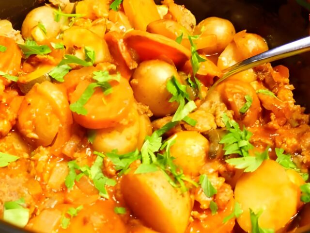 Poor Man’s Stew uit de SlowCooker