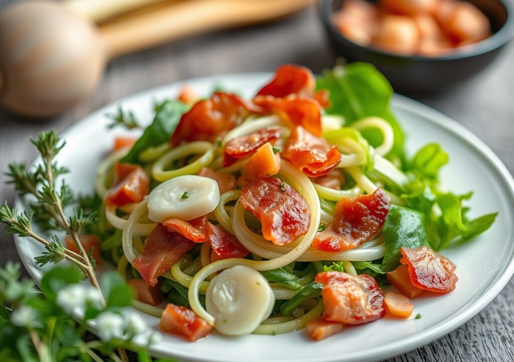 Sneeker salade, AI-gegenereerde illustratie