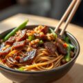Snelle Hoisin noedels