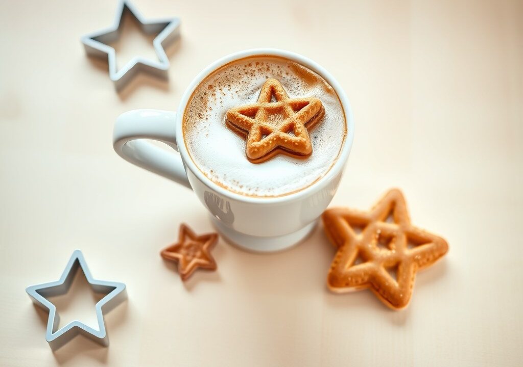 Snelle kerst twist met uitsteekvormpjes
