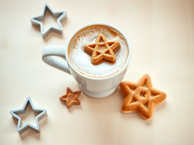 Snelle kerst twist met uitsteekvormpjes