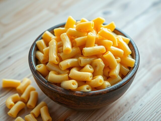 Snelle macaroni van schoonmoeders