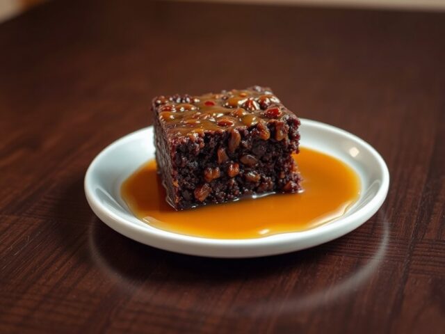 Snelle Sticky toffee-pudding