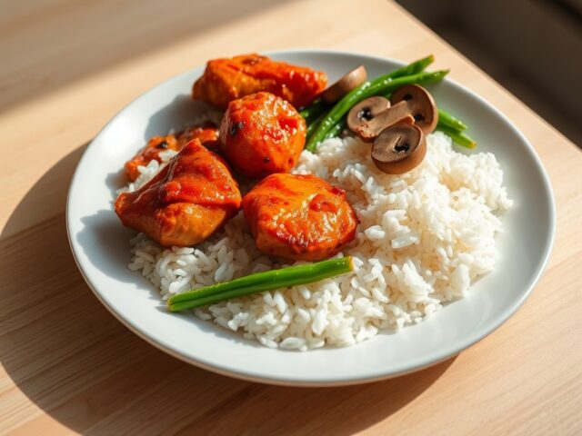Snelle studenten kip tandoori
