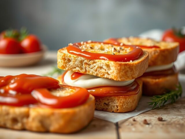 Snelle Worstenbroodjes — AI-gegenereerde illustratie