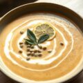 Soep van Aubergines en Linzen