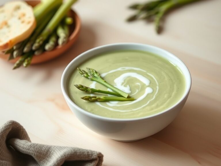 Soep van Groene Asperges