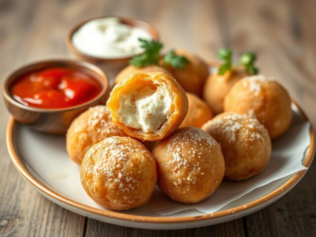 Somalische Oliebollen — AI-gegenereerde illustratie