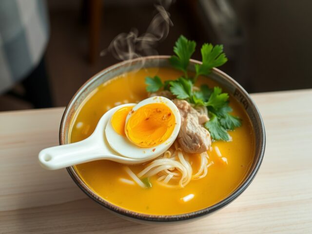 Soto Ayam (indonesische kippensoep)