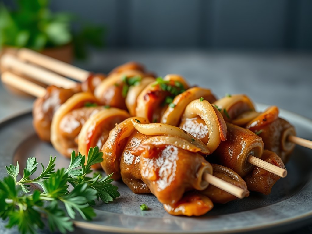 souvlaki ‘s, AI-gegenereerde illustratie