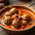 Spaanse gehaktballetjes in tomatensaus