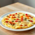 Spaanse groenteomelet