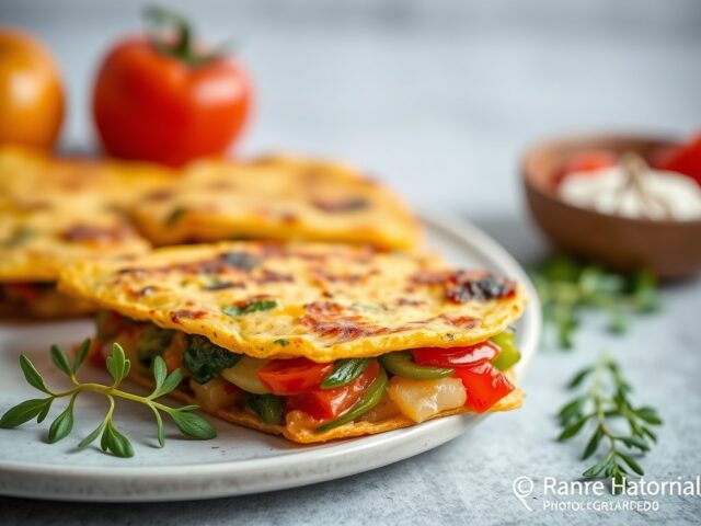 Spaanse tortilla — AI-gegenereerde illustratie