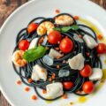 Spagettini di nero met gamba’s