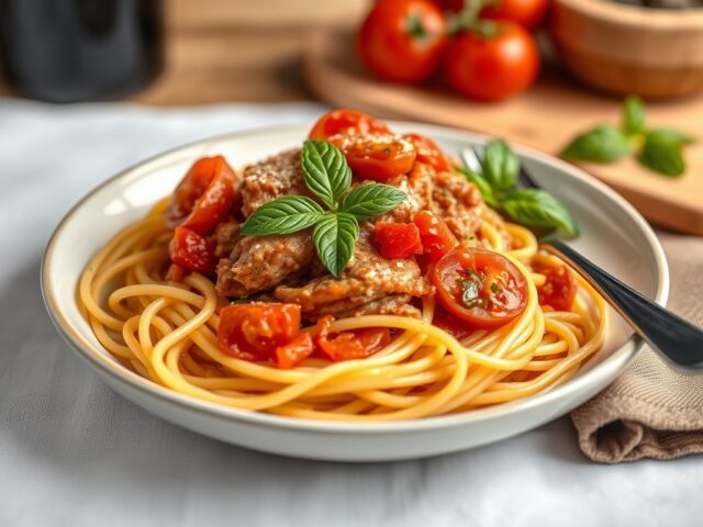Spaghetti ala Ottenbros — AI-gegenereerde illustratie