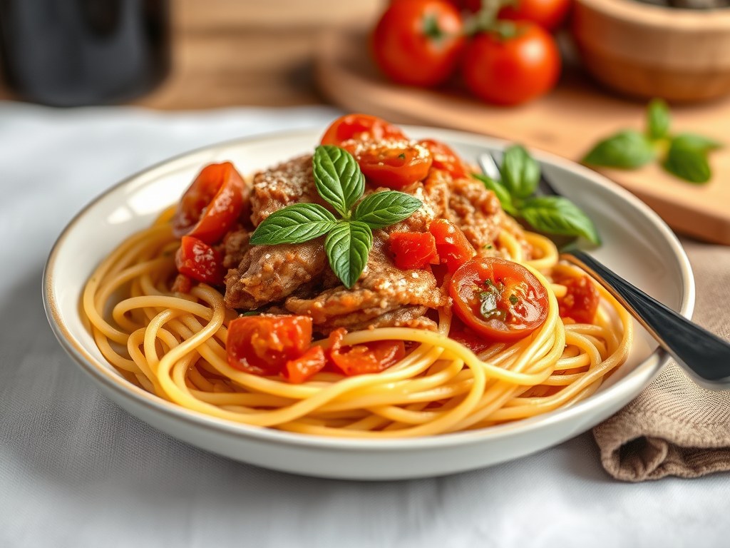 Spaghetti ala Ottenbros, AI-gegenereerde illustratie