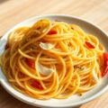 Spaghetti alláglio,olio e peperoncino