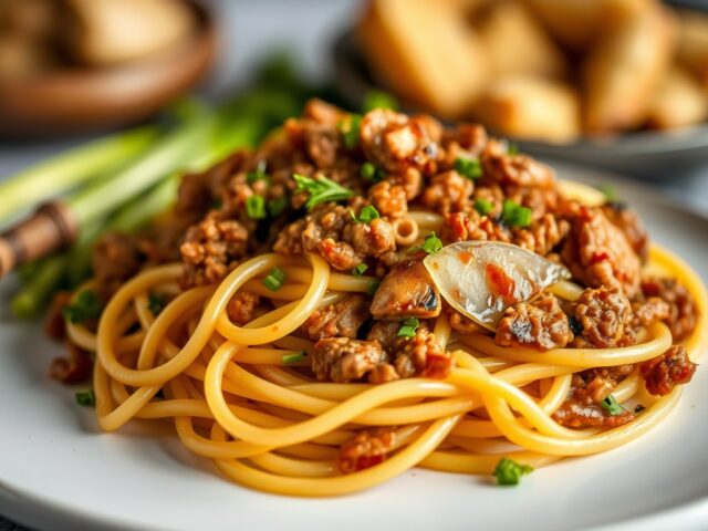Spaghetti anders — AI-gegenereerde illustratie
