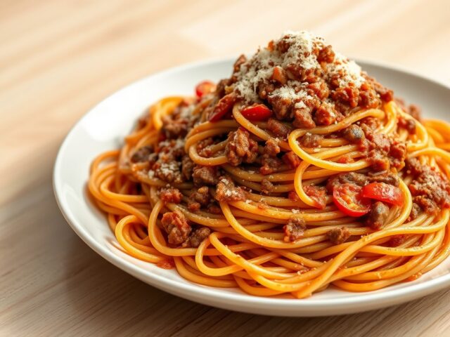 Spaghetti bolognese