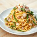 Spaghetti met asperges