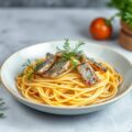 Spaghetti met tonijn en dille