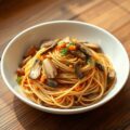 Spaghetti met wilde paddestoelen