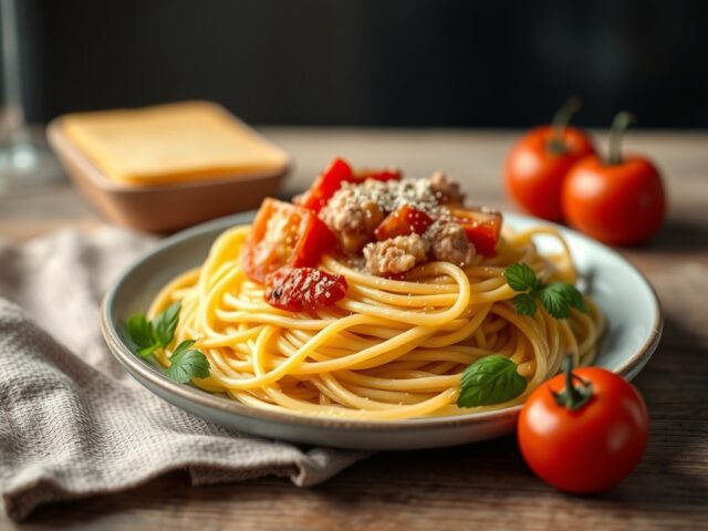 Spaghetti of macaroni — AI-gegenereerde illustratie