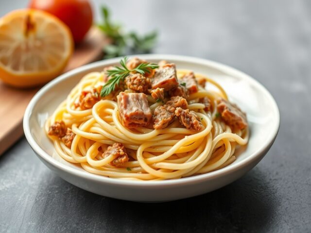 Spaghettini — AI-gegenereerde illustratie