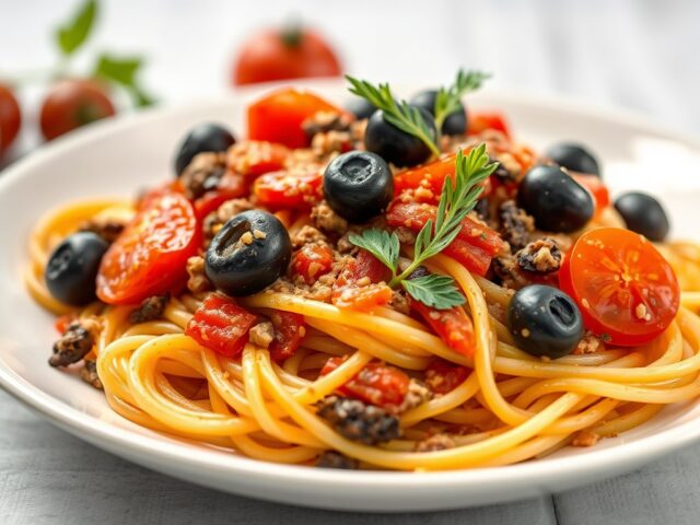 Spaghettini Putanesca