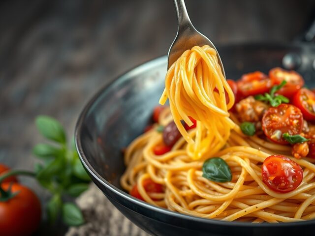 Spaghettisaus à la Grietje — AI-gegenereerde illustratie