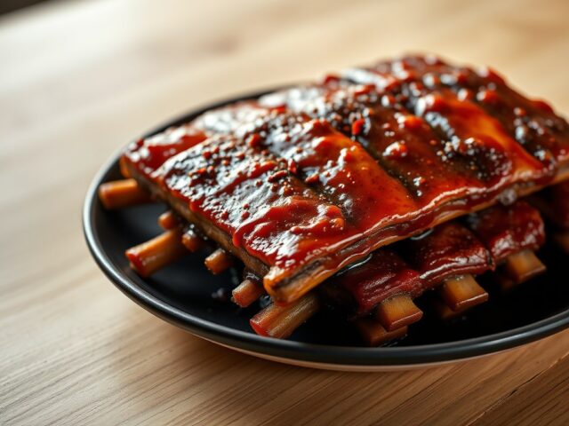 Spareribs met piment