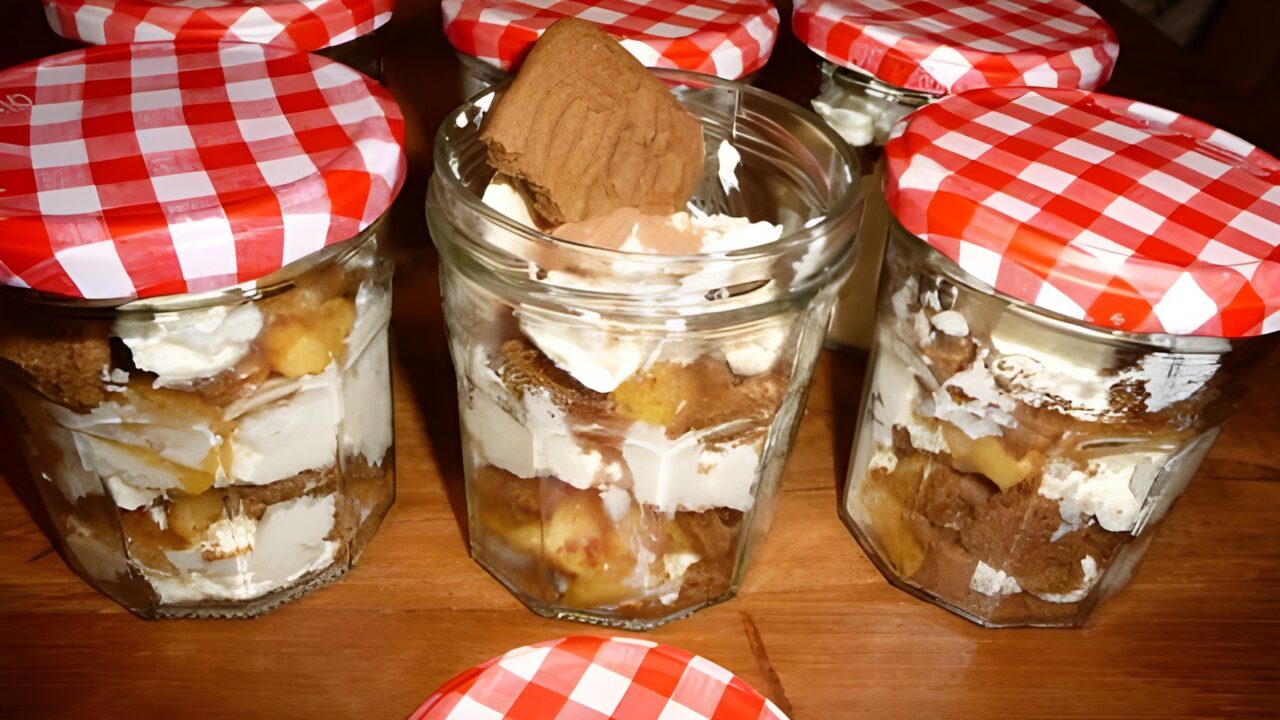 Speculaas tiramisu met gebakken appel