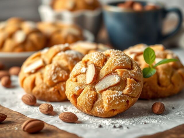 Speculaasbrokken — AI-gegenereerde illustratie