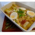 Spekjespuree – lenteschotel met asperges, ham, kaas en ei.