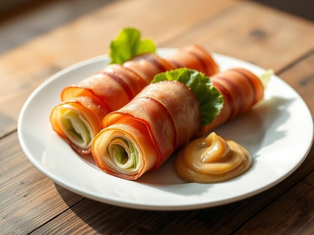 Spekrolletjes met groene kool