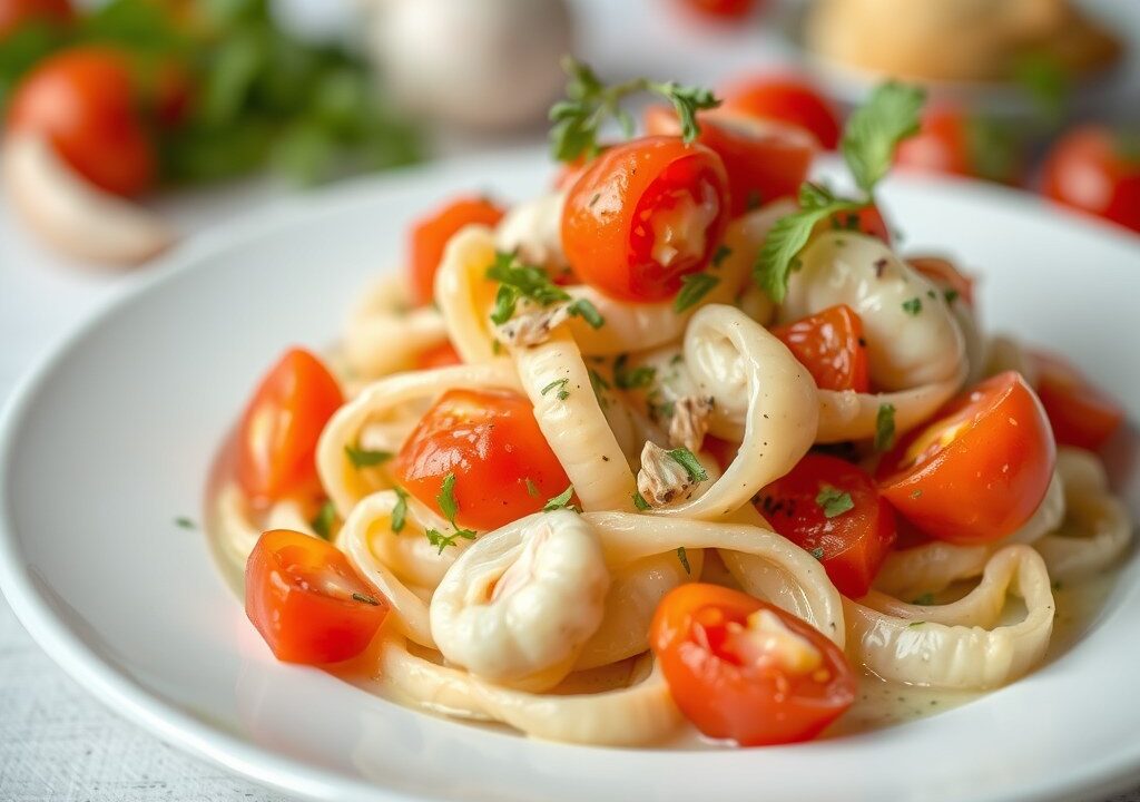 Sperciebonen Salade, AI-gegenereerde illustratie