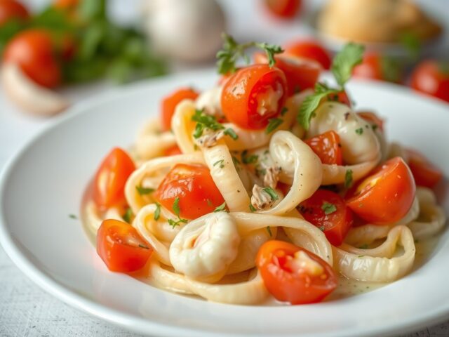 Sperciebonen Salade — AI-gegenereerde illustratie