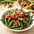 sperziebonen met bacon