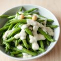 Sperziebonen met creme fraiche