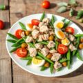 Sperziebonensalade met tonijn