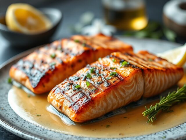 Spies van Noorse zalm