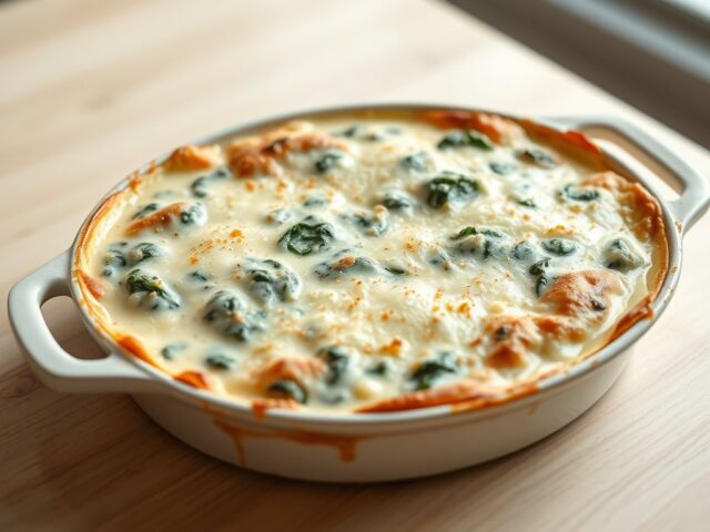 Spinaziegratin