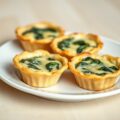 Spinaziequiches (zonder kippeneiwit en lactose)