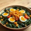 Spinazieschotel met rösti