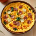 Spinazietortilla met oregano