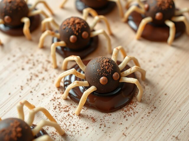 Spinnendessert