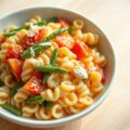 Spirelli met boontjes