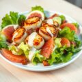 St Jacobsmosselen met grapefruit