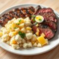 Steak met bloemkool à la Flamande
